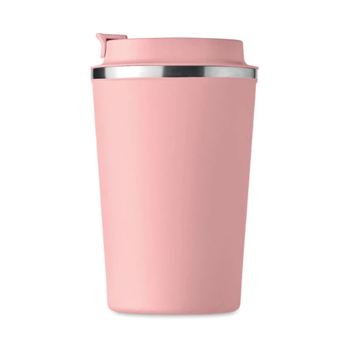 BRACE Duplafalú pohár, 350 ml Babarózsaszín 