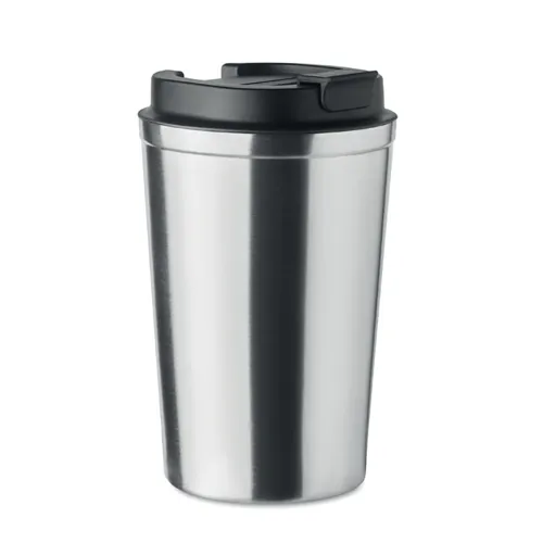 BRACE Duplafalú pohár, 350 ml Matt Ezüst 