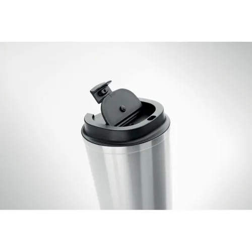 BRACE Duplafalú pohár, 350 ml Matt Ezüst 