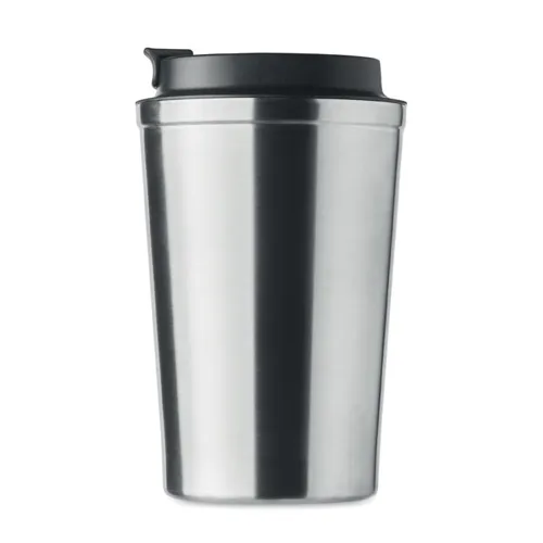 BRACE Duplafalú pohár, 350 ml Matt Ezüst 