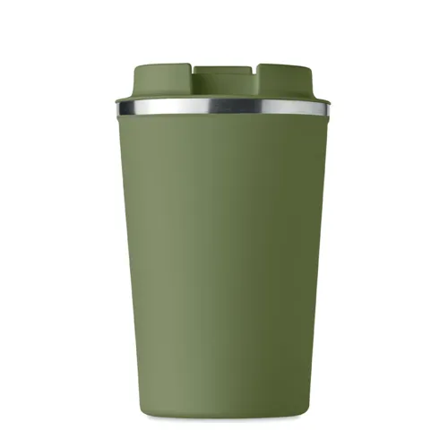 BRACE Duplafalú pohár, 350 ml Sötétzöld 