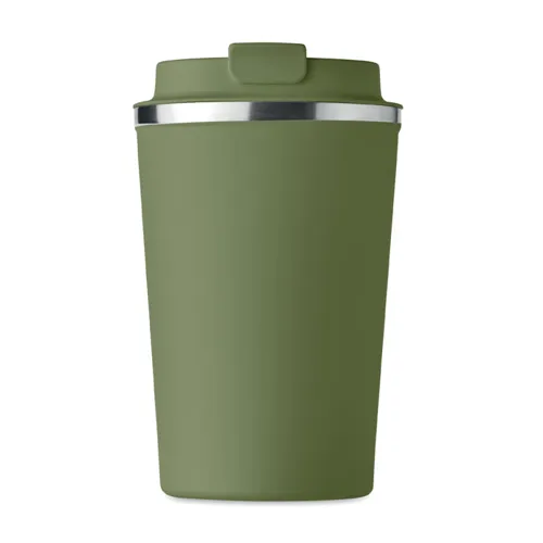 BRACE Duplafalú pohár, 350 ml Sötétzöld 