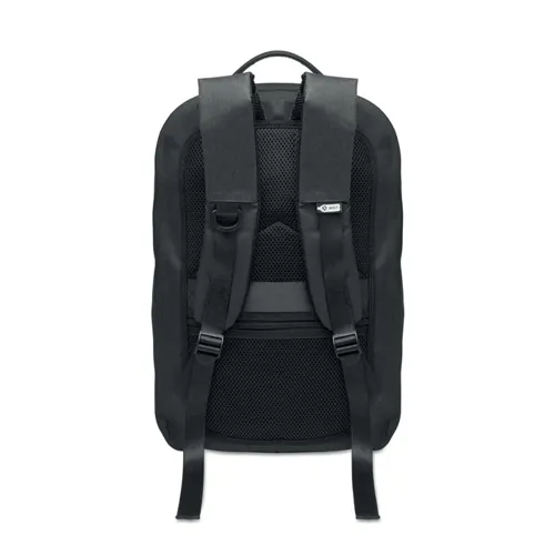 BRENNA 300D RPET laptop hátizsák Fekete 