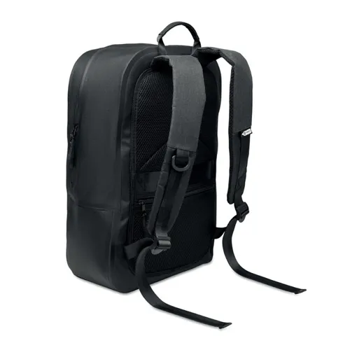 BRENNA 300D RPET laptop hátizsák Fekete 