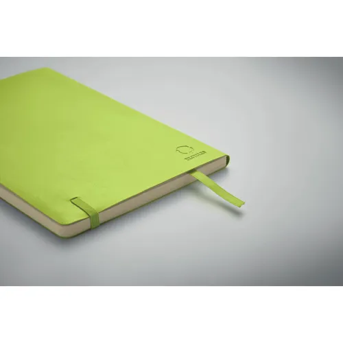 BRETA A5 újrahasznosított notesz Lime 