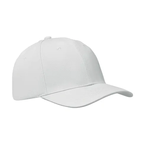 BUFFALO 6 panel baseball sapka 260g/m² Fehér 