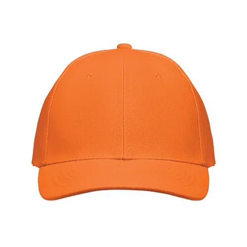 BUFFALO 6 panel baseball sapka 260g/m² Narancssárga 