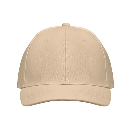 BUFFALO 6 panel baseball sapka 260g/m² Bézs 
