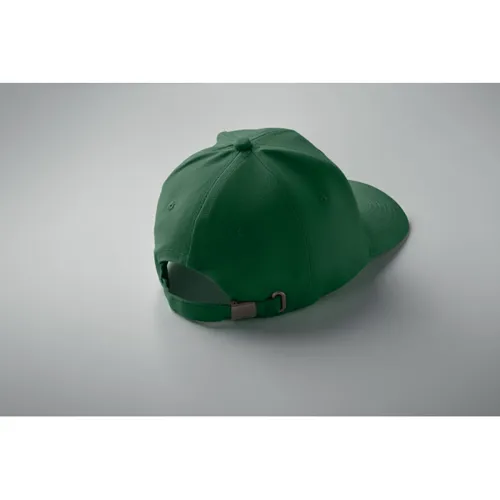 BUFFALO 6 panel baseball sapka 260g/m² Sötétzöld 