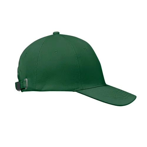 BUFFALO 6 panel baseball sapka 260g/m² Sötétzöld 