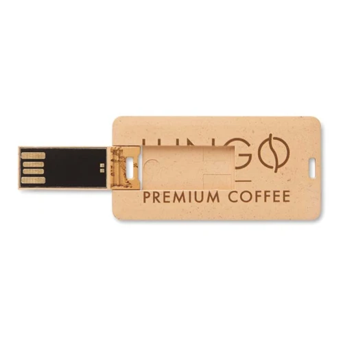 Búzaszalma/PP, lapos USB pendrive 1-64GB.  