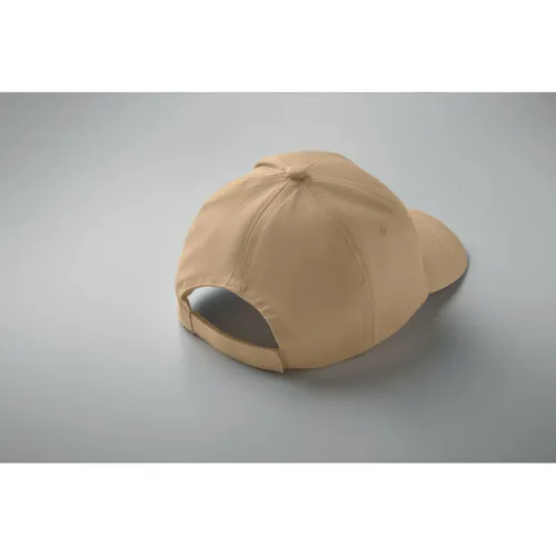 BUZZ 5 panel baseball sapka 160g/m² Atlatszo csontfeher 
