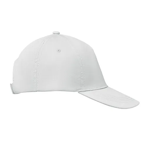 BUZZ 5 panel baseball sapka 160g/m² Fehér 