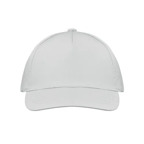 BUZZ 5 panel baseball sapka 160g/m² Fehér 