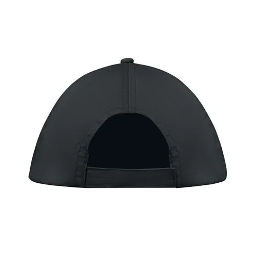 BUZZ 5 panel baseball sapka 160g/m² Fekete 