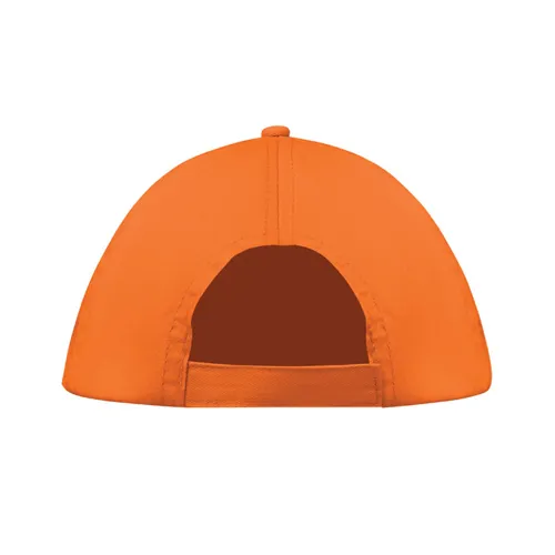 BUZZ 5 panel baseball sapka 160g/m² Narancssárga 