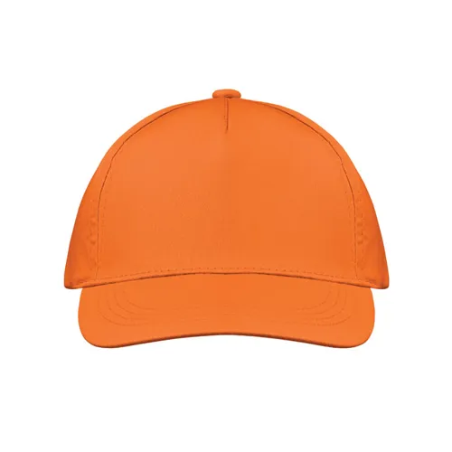 BUZZ 5 panel baseball sapka 160g/m² Narancssárga 