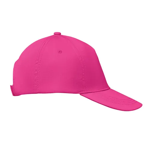 BUZZ 5 panel baseball sapka 160g/m² rózsaszín 