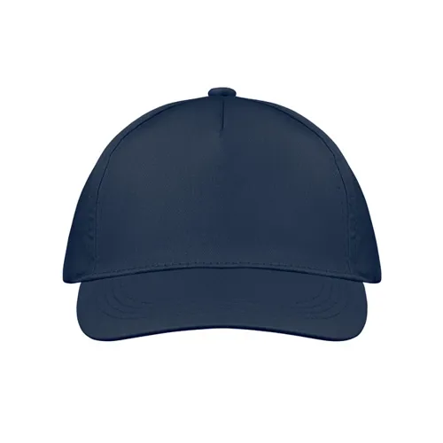 BUZZ 5 panel baseball sapka 160g/m² sötétkék 
