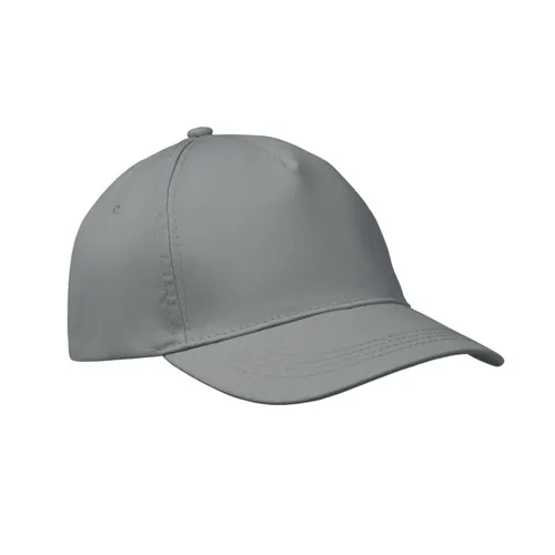 BUZZ 5 panel baseball sapka 160g/m² Szürke 