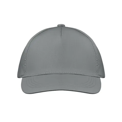 BUZZ 5 panel baseball sapka 160g/m² Szürke 