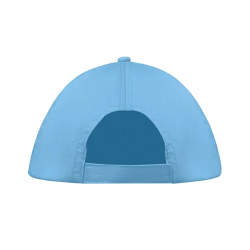 BUZZ 5 panel baseball sapka 160g/m² világoskék 