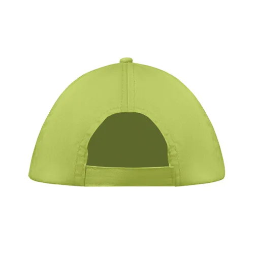 BUZZ 5 panel baseball sapka 160g/m² világoszöld 