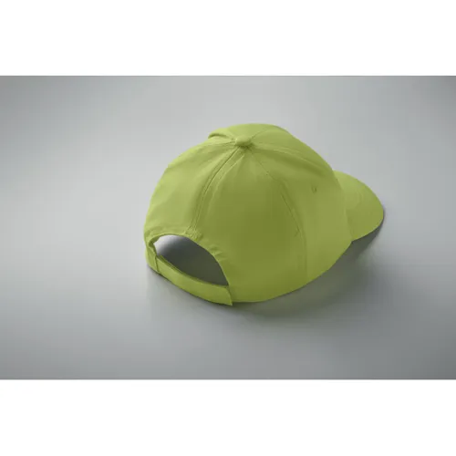 BUZZ 5 panel baseball sapka 160g/m² világoszöld 