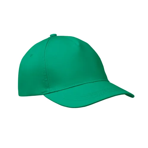 BUZZ 5 panel baseball sapka 160g/m² Zöld 