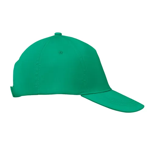 BUZZ 5 panel baseball sapka 160g/m² Zöld 