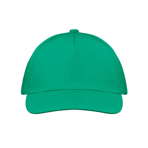 BUZZ 5 panel baseball sapka 160g/m² Zöld 