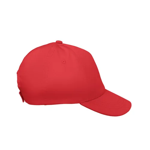 BUZZ KIDS 5 paneles gyerek baseballsapka Piros 
