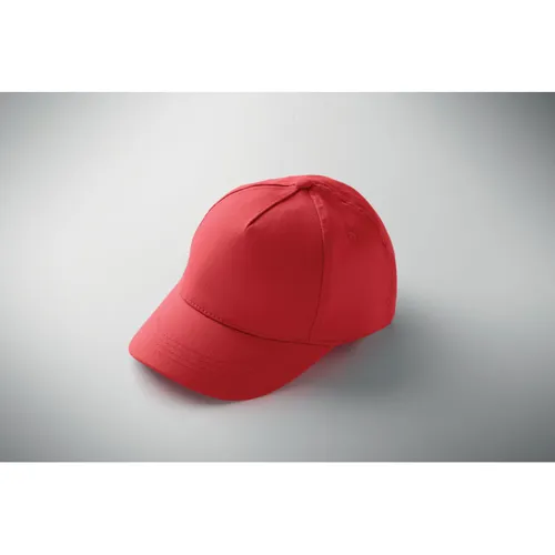 BUZZ KIDS 5 paneles gyerek baseballsapka Piros 