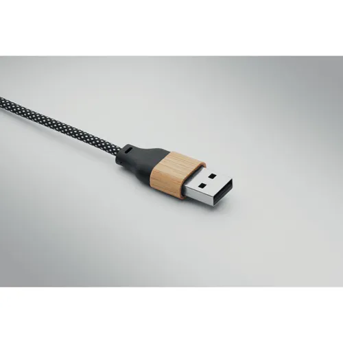 CABOO 60W-os töltőkábel Fa 