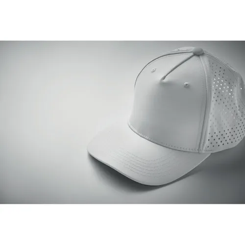 CAPO 5 paneles baseball sapka 130 g Fehér 