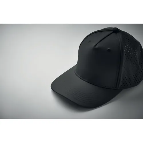 CAPO 5 paneles baseball sapka 130 g Fekete 