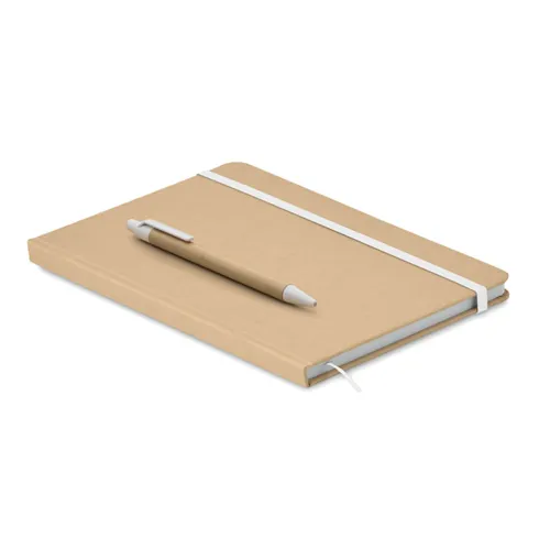 CARATIL A5 notesz újrahaszn. kartonból Fehér 