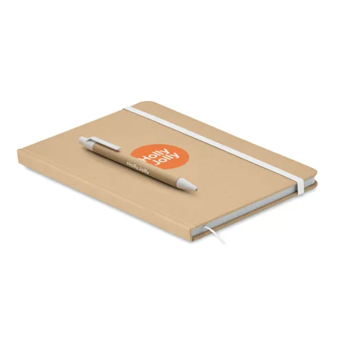 CARATIL A5 notesz újrahaszn. kartonból Fehér 