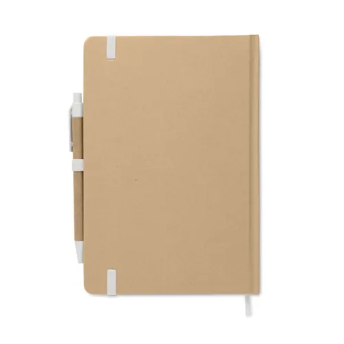 CARATIL A5 notesz újrahaszn. kartonból Fehér 