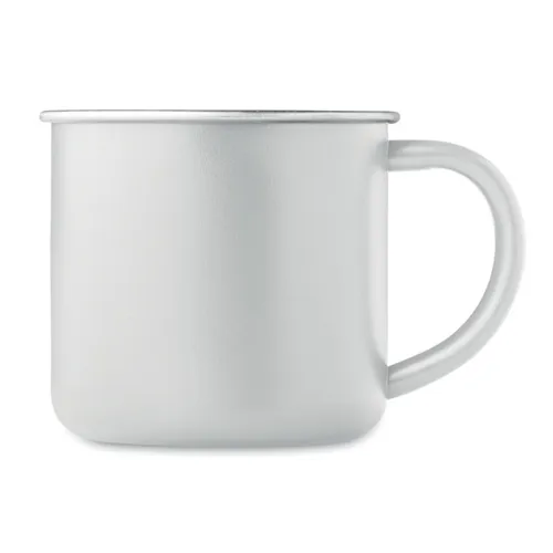CARIBU Újrah.rozsdamentes bögre 300ml Fehér 