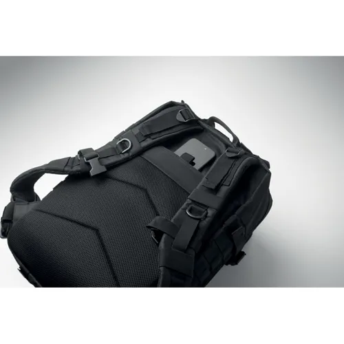 CARRYCONFI Kültéri hátizsák 600D RPET Fekete 