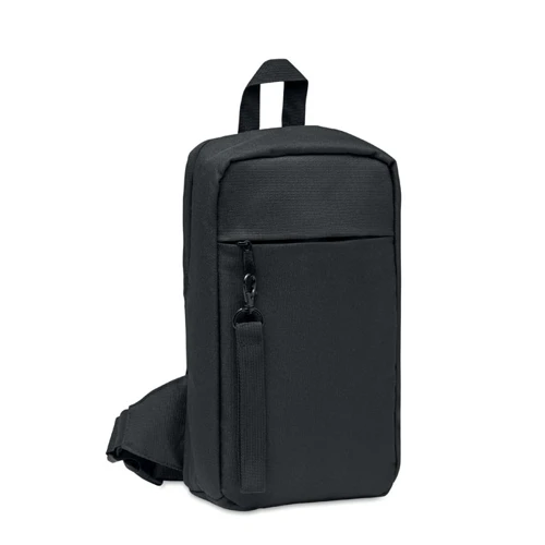 CEBAG 600D RPET keresztpántos táska Fekete 