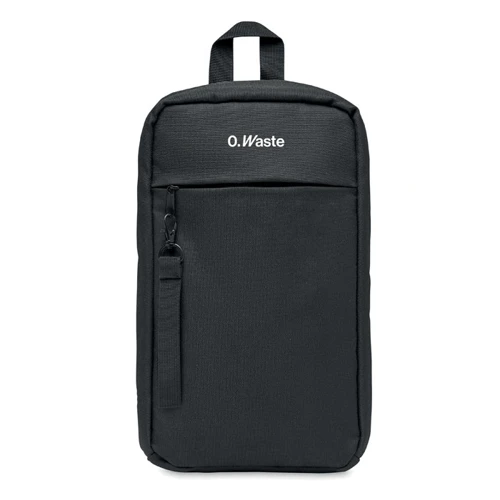 CEBAG 600D RPET keresztpántos táska Fekete 