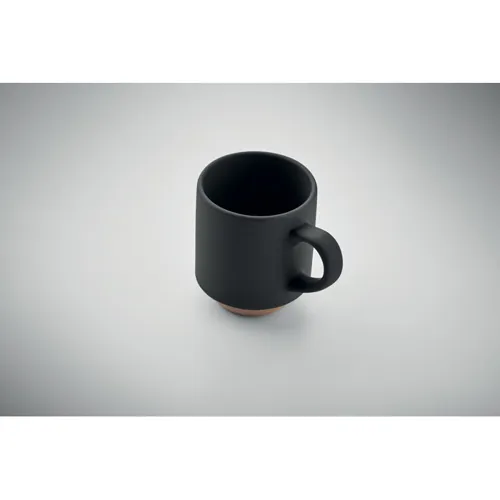 CERACK Kerámia rakásolh. bögre 170 ml Fekete 