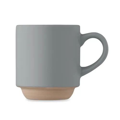 CERACK Kerámia rakásolh. bögre 170 ml Szürke 