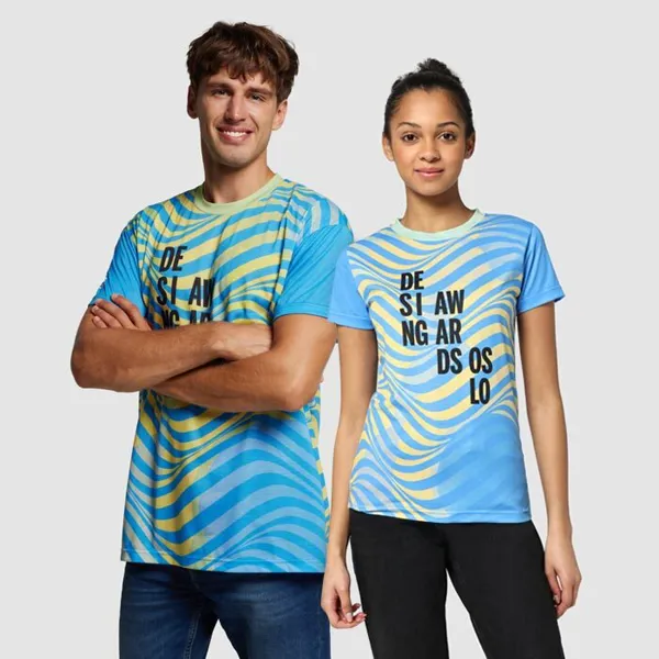 Szublimált, pamut tapintású PES T-Shirt 145g  