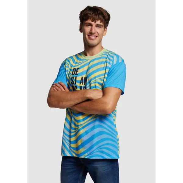 Szublimált, pamut tapintású PES T-Shirt 145g  