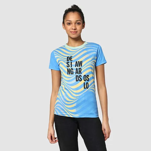 Szublimált, pamut tapintású PES T-Shirt 145g  