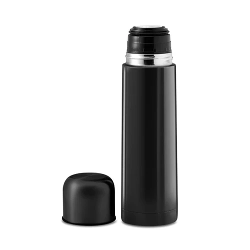 CHAN Duplafalú termosz, 500 ml Fekete 