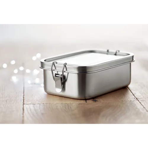 CHAN LUNCHBOX Acél uzsonnás doboz, 750 ml Matt Ezüst 